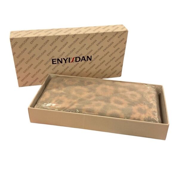 Sunflower Wallet Wristlet Black Orange Yellow 4.5”x8” Gold Hardware NEW - Picture 4 of 4